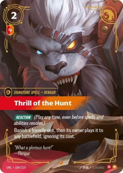 Riftbound Set 3 Unleashed|Deck Guide:Broken Rengar Combo! This Red ...